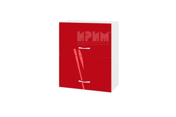 Горен шкаф с две хоризонтални врати БЧ-11, 60см