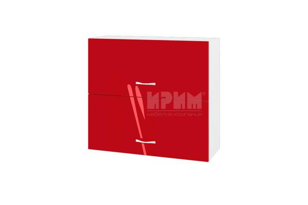 Горен шкаф с две хоризонтални врати БЧ-12, 80см