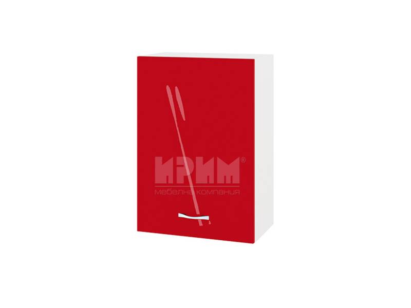 Горен шкаф с врата БЧ-18, 50см - Модулна кухня Сити астра и венге