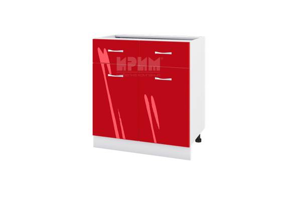 Долен шкаф с две врати и две чекмеджета БЧ-26, 80см