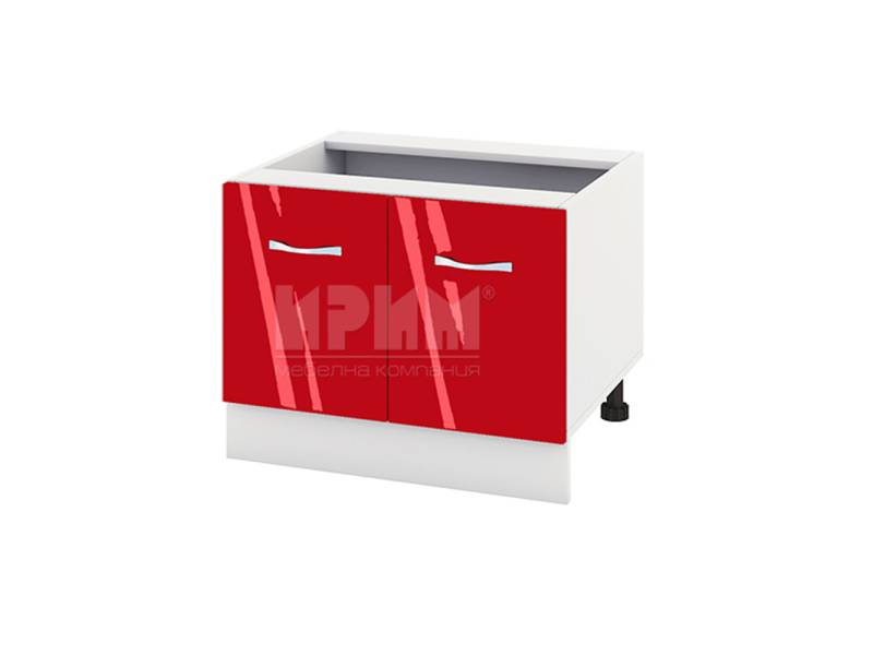 Долен шкаф за Раховец с две врати БЧ-32, 60см - Модулна кухня Сити астра и венге