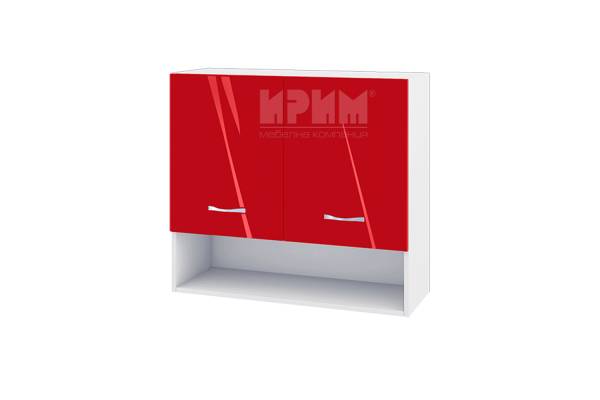 Горен шкаф с две врати и ниша БЧ-8, 80см