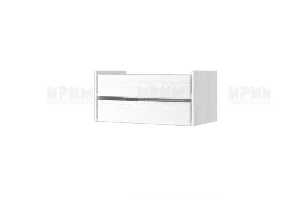 Чекмеджета Dress 80 - Бяло фладер