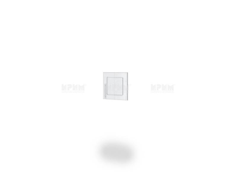Врата надстройка Dress - МДФ бяло фладер - Модулни гардероби Dress
