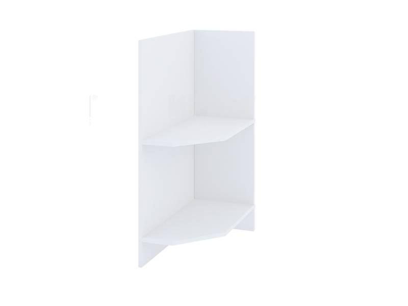 Ъглова етажерка за долен ред Б-137 - Модулна Кухня Сити цимент мат