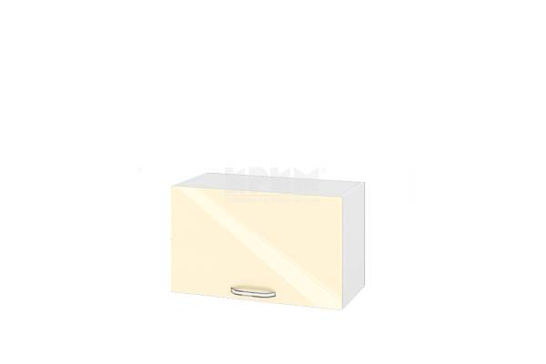 Горен шкаф с хоризонтална врата БФ-Бежово гланц-05-15, 60см