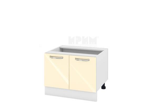 Долен шкаф за Раховец с две врати БФ-Бежово гланц-05-32, 60см