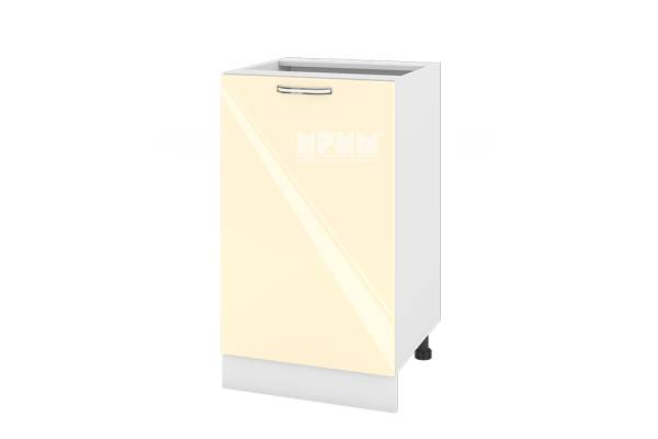 Долен шкаф с врата БФ-Бежово гланц-05-43, 50см