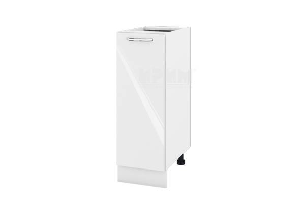 Долен шкаф с врата БФ-Бяло гланц-05-20, 30см