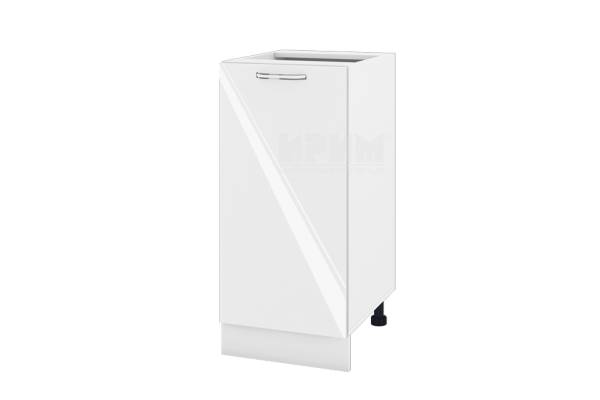 Долен шкаф с врата БФ-Бяло гланц-05-21, 40см