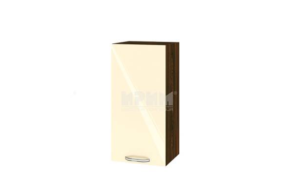 Горен шкаф с врата ВФ-Бежово гланц-05-16, 35см