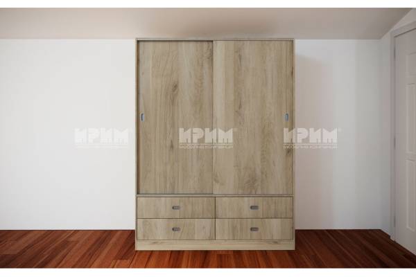 Гардероб с плъзгащи врати Сити 1027