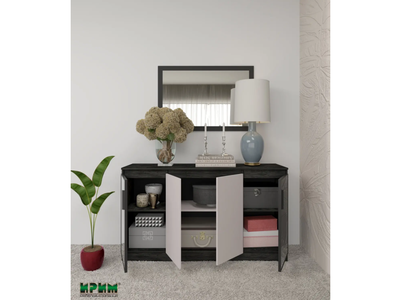 Легло Сити 7088 с нощни шкафчета - Спални комплекти