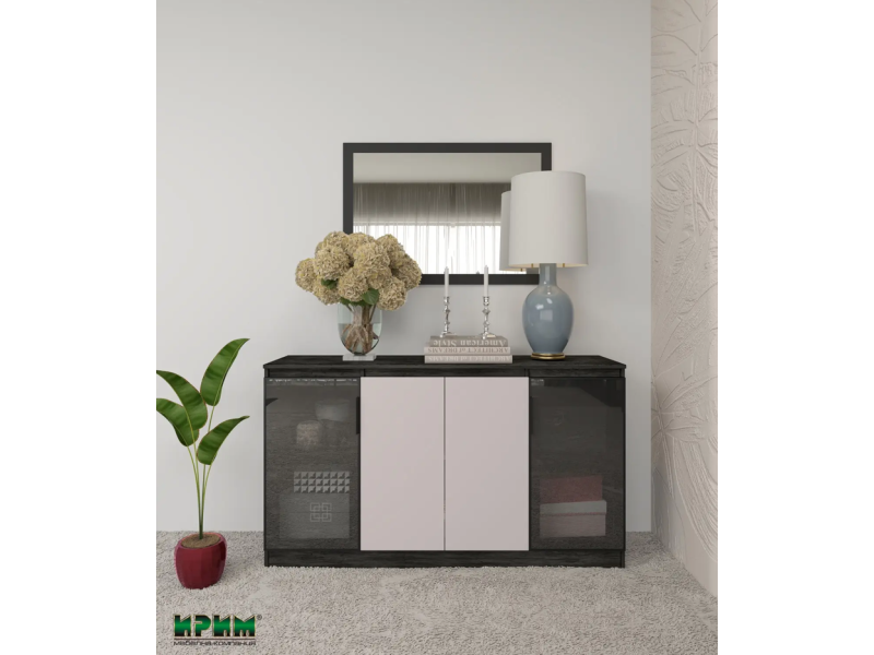 Легло Сити 7088 с нощни шкафчета - Спални комплекти