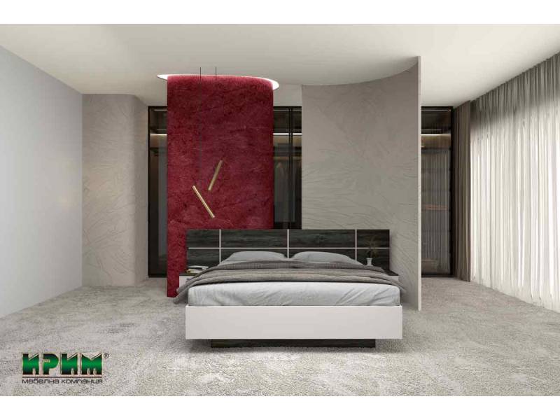 Легло Сити 7088 с нощни шкафчета - Спални комплекти