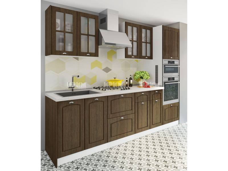 Кухня Сити 889 с лице от МДФ - Стандартни кухни