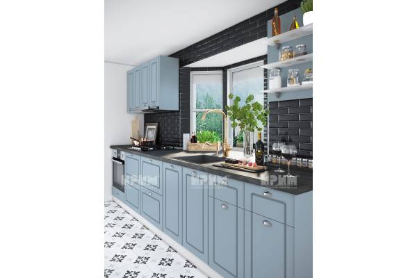 Кухня Сити 898 с лице от МДФ