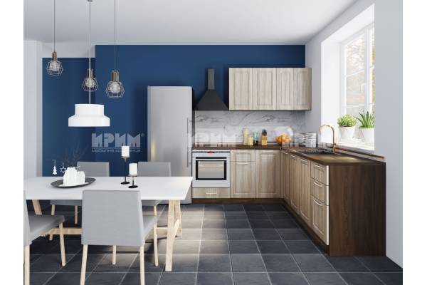 Кухня Сити 934 с лице от МДФ