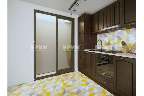 Кухня Сити 939 с лице от МДФ