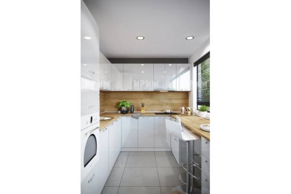 Кухня Сити 940 с лице от МДФ