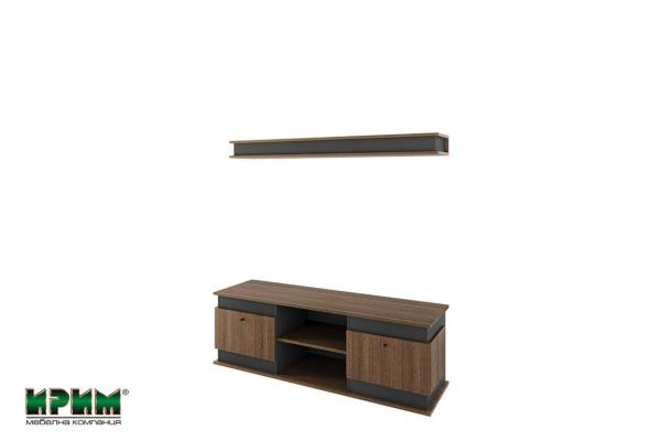 Тв шкаф с полица Сити 6264