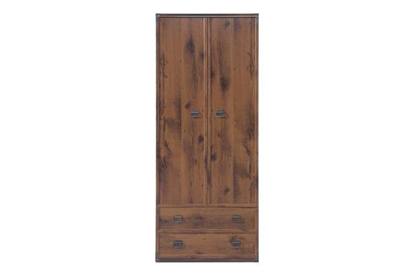 Двукрилен гардероб Indiana JSZF2D2S - дъб шутер
