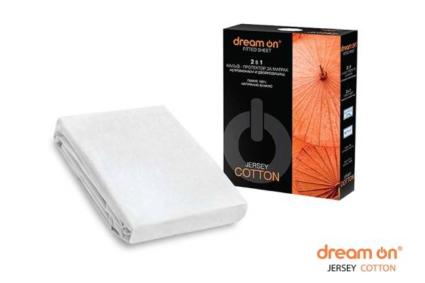 Протектор за матрак Dream on Джърси памук