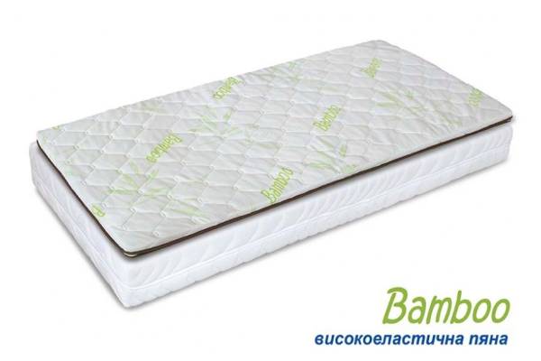 Топ матрак Bamboo високоеластична пяна
